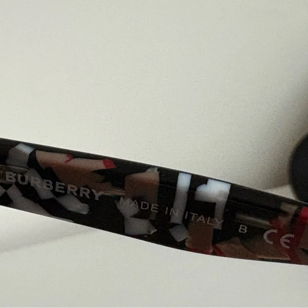 Burberry Black and Silver Women's Sunglasses - Picture 6 of 7